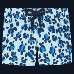 Vilebrequin Baby Swim Trunks Turtles Leopard*Girls Bottoms