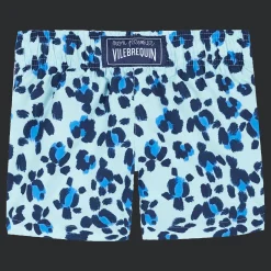 Vilebrequin Baby Swim Trunks Turtles Leopard*Girls Bottoms