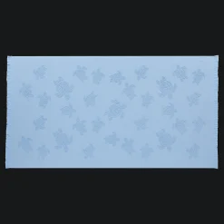 Vilebrequin Beach Fouta In Organic Cotton Turtles Jacquard*Girls Ponchos And Towels
