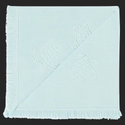 Vilebrequin Beach Fouta In Organic Cotton Turtles Jacquard*Girls Ponchos And Towels