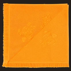 Vilebrequin Beach Fouta In Organic Cotton Turtles Jacquard*Girls Ponchos And Towels