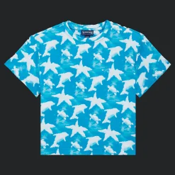 Vilebrequin Boys Cotton T-Shirt Clouds*Boys T-Shirts