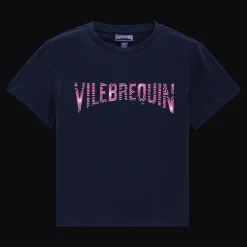 Vilebrequin Boys Cotton T-Shirt Hypno Shell*Boys T-Shirts