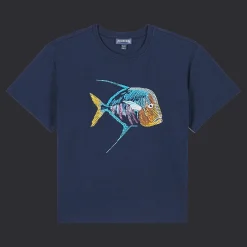 Vilebrequin Boys Organic Cotton T-Shirt Piranhas*Boys T-Shirts