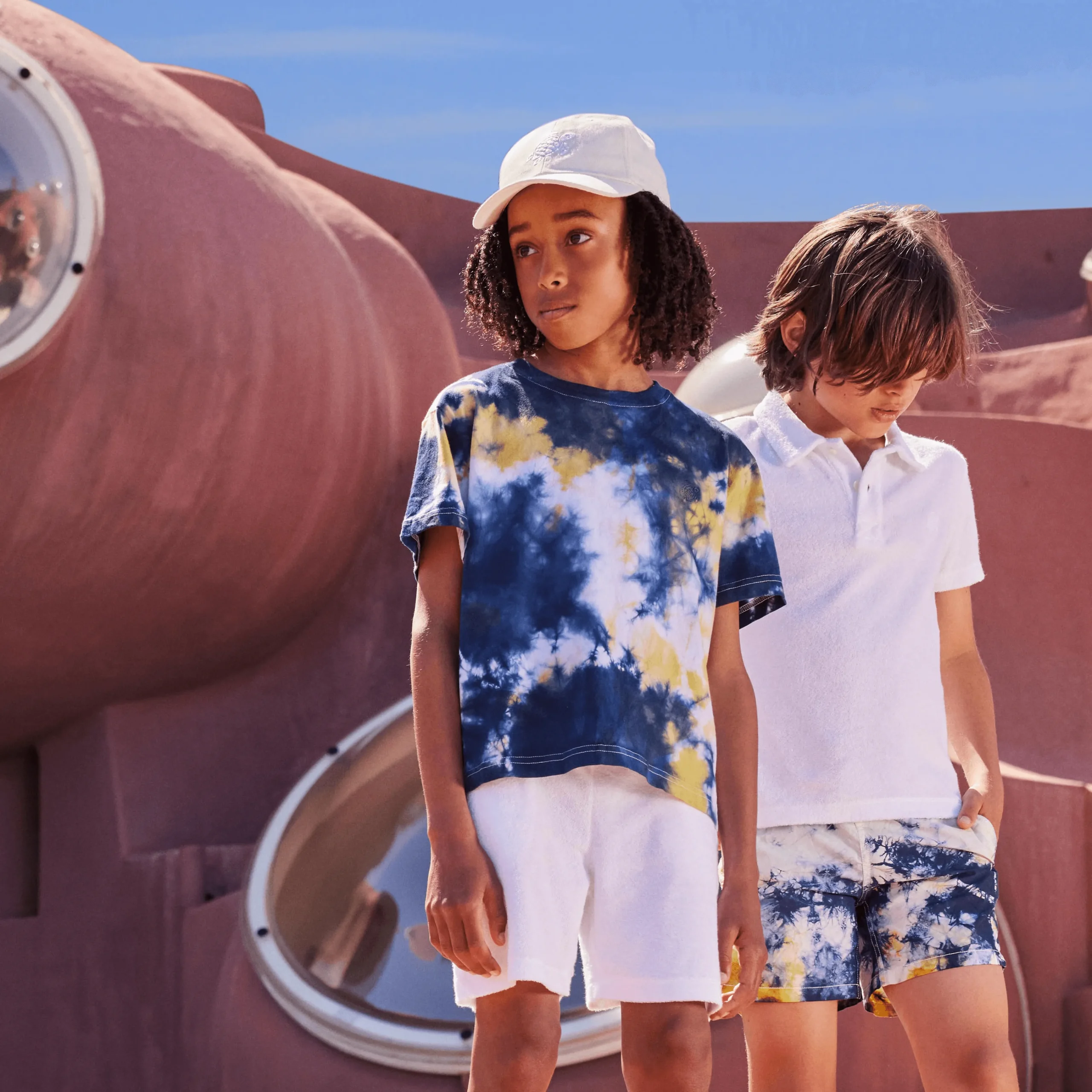 Vilebrequin Boys Organic Cotton T-Shirt Tie & Dye*Boys T-Shirts