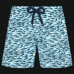Vilebrequin Boys Stretch Swim Trunks Gulf Stream*Boys The Stretch Fabric