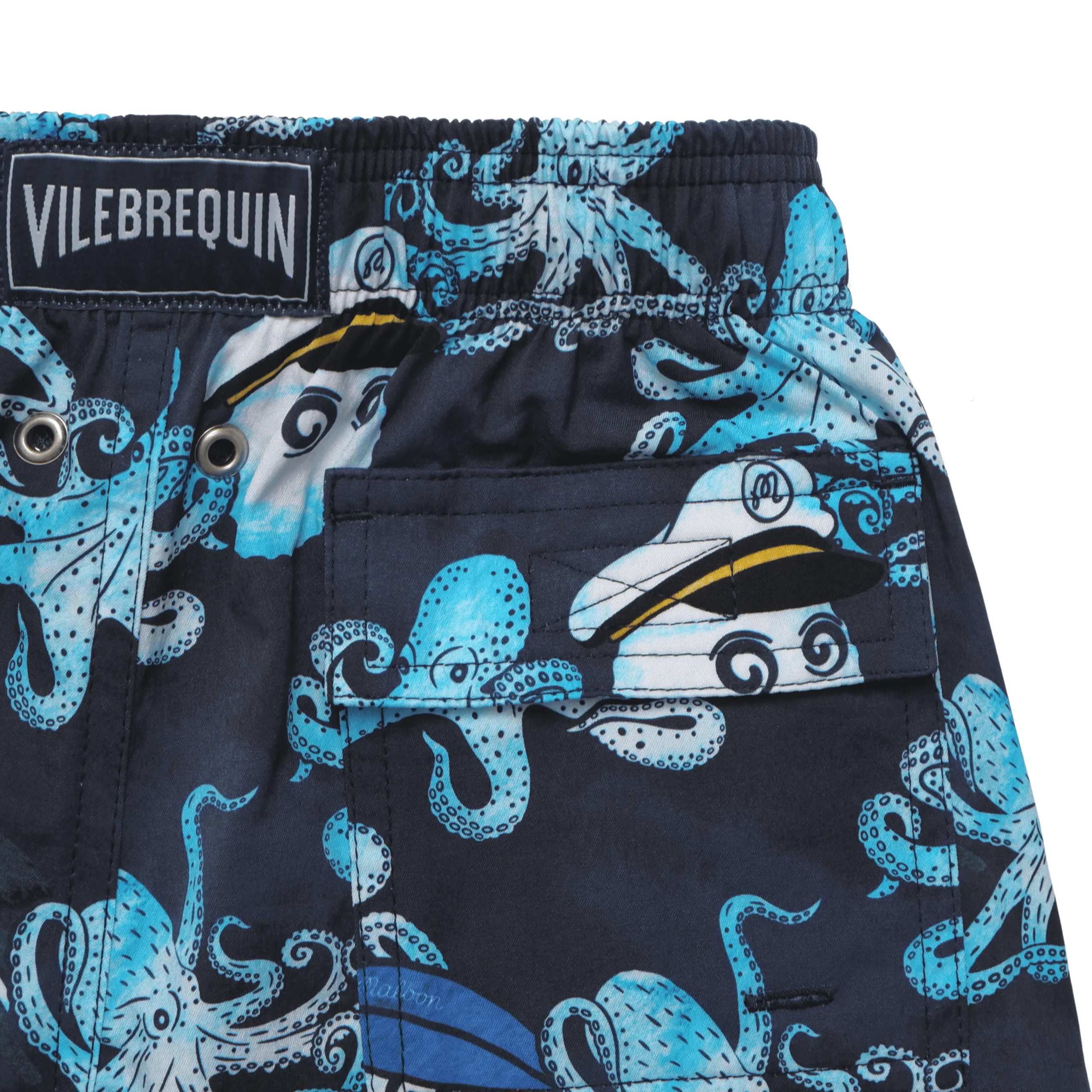 Vilebrequin Boys Stretch Swim Trunks - X Malbon*Boys The Stretch Fabric