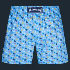 Vilebrequin Boys Stretch Swim Trunks Micro Ronde Des Tortues Rainbow*Boys The Stretch Fabric