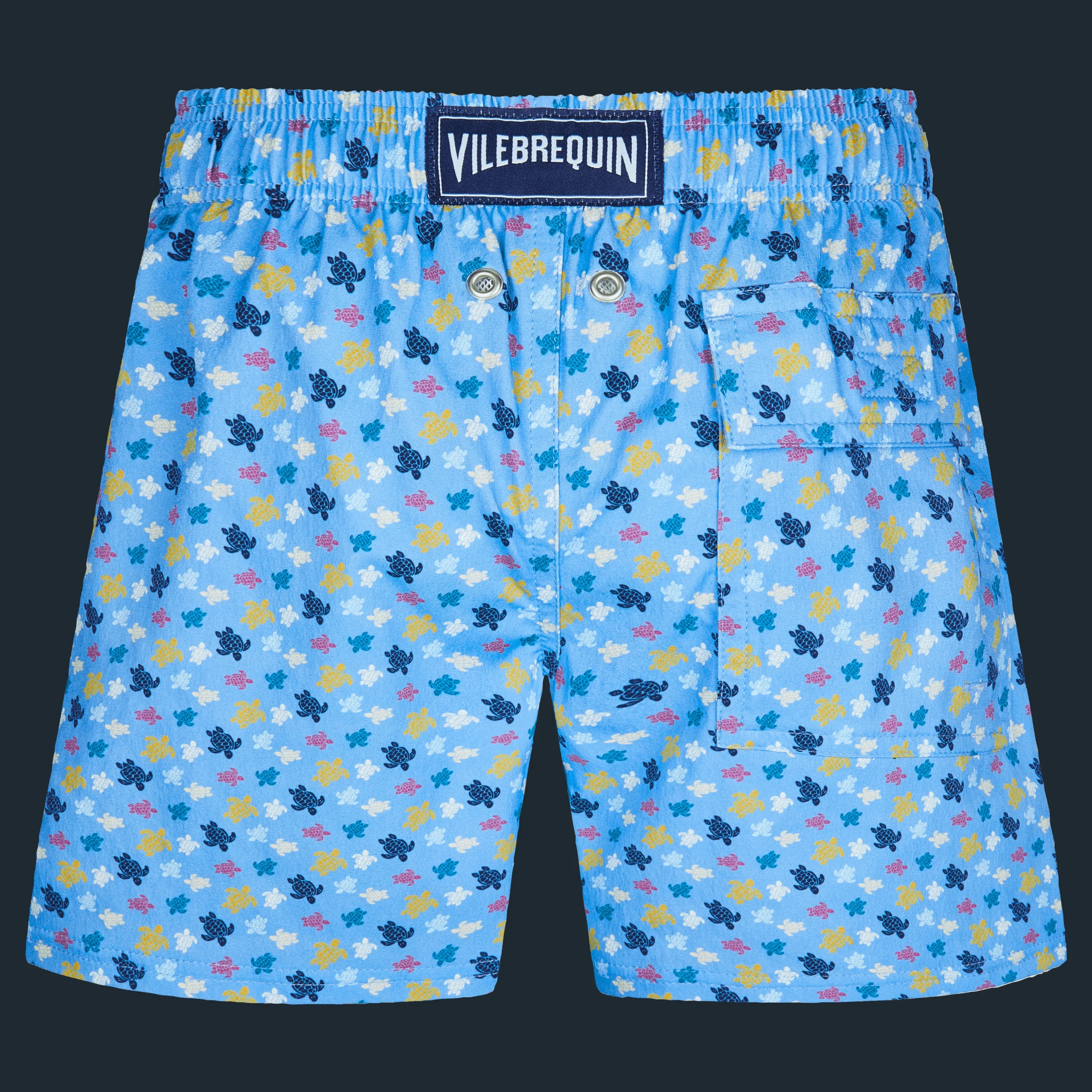 Vilebrequin Boys Stretch Swim Trunks Micro Ronde Des Tortues Rainbow*Boys The Stretch Fabric
