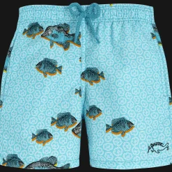 Vilebrequin Boys Swim Shorts Graphic Fish - X La Samanna*Boys The Iconic