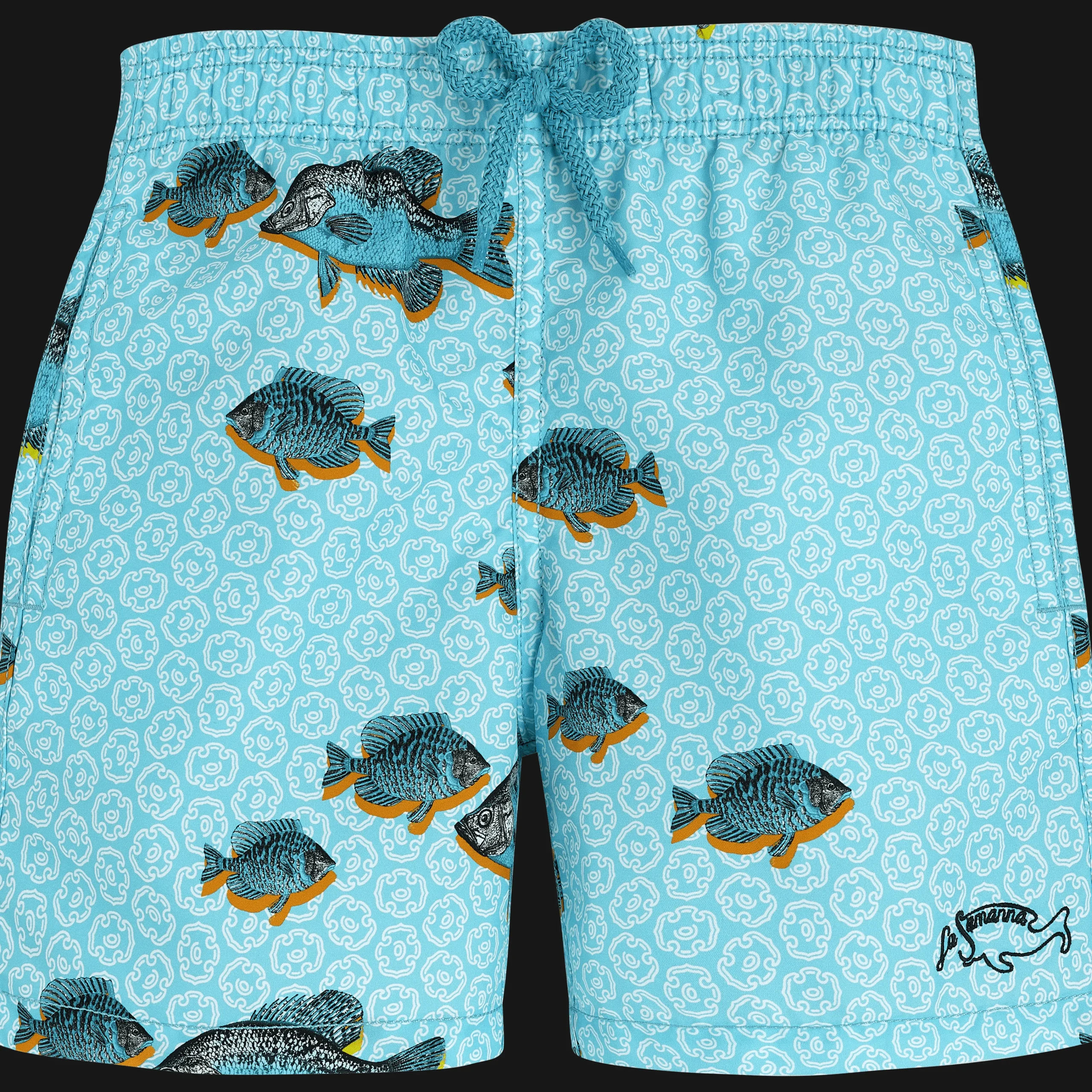 Vilebrequin Boys Swim Shorts Graphic Fish - X La Samanna*Boys The Iconic