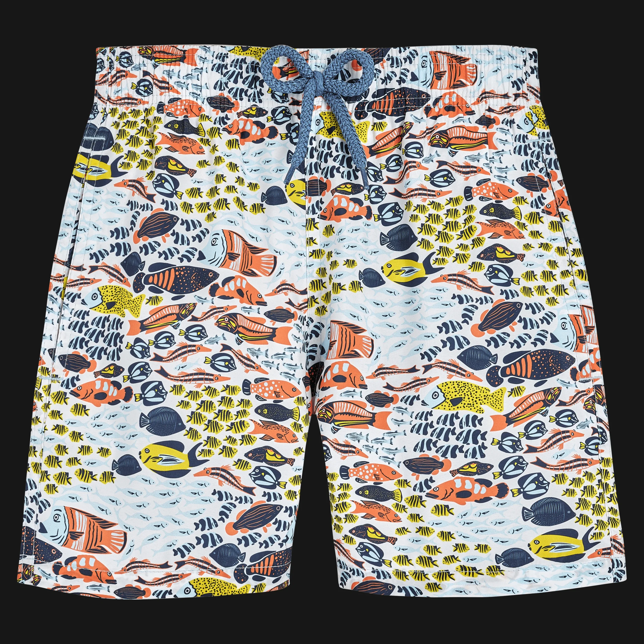 Vilebrequin Boys Swim Shorts Ultra-Light And Packable Fish Family*Boys The Light Fabric