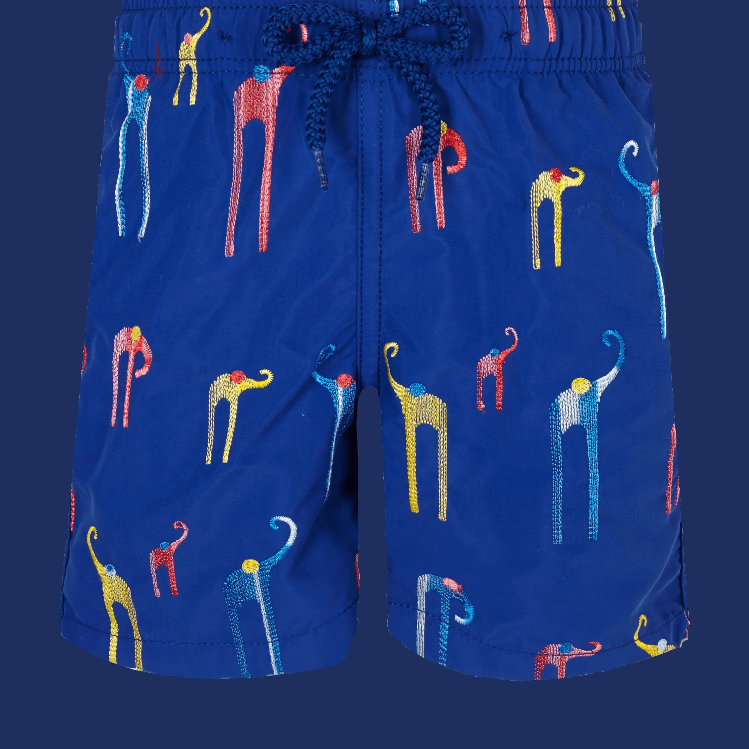 Vilebrequin Boys Swim Trunks Embroidered Giaco Elephant*Boys The Embroidered