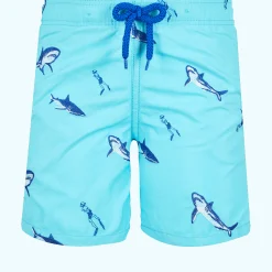 Vilebrequin Boys Swim Trunks Embroidered 2009 Les Requins*Boys The Embroidered