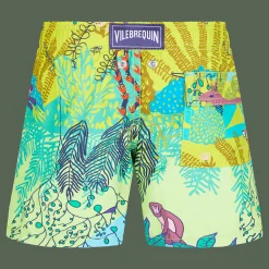 Vilebrequin Boys Swim Trunks Jungle Rousseau*Boys The Iconic