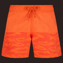 Vilebrequin Boys Swim Trunks Water-Reactive Requins 3D*Boys The Iconic