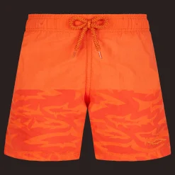 Vilebrequin Boys Swim Trunks Water-Reactive Requins 3D*Boys The Iconic