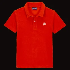 Vilebrequin Boys Terry Polo Shirt Solid*Boys Polos