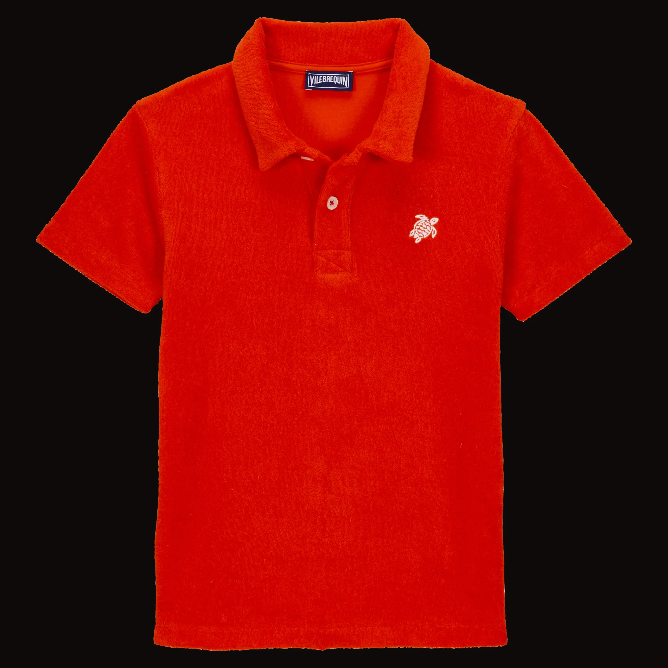Vilebrequin Boys Terry Polo Shirt Solid*Boys Polos