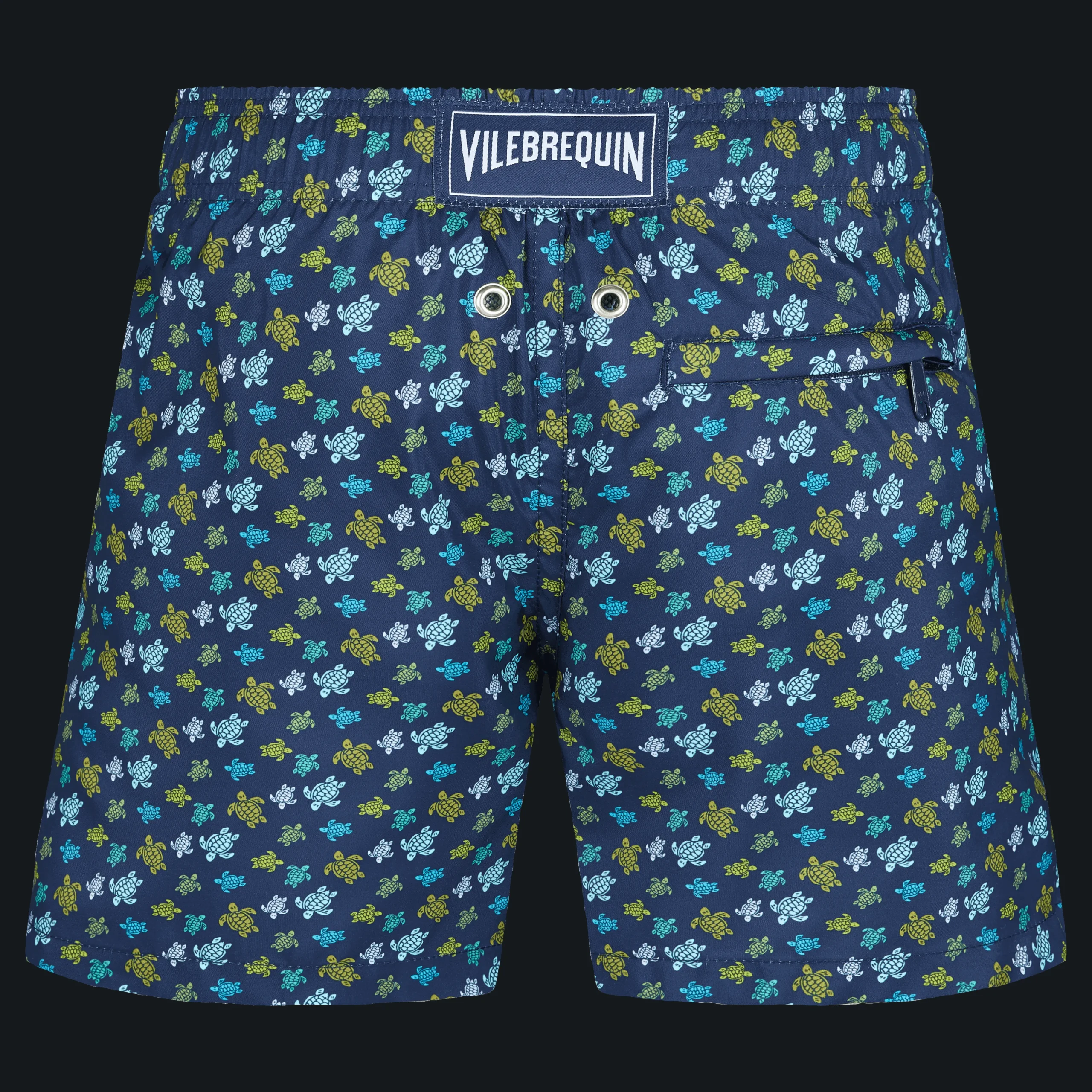Vilebrequin Boys Ultra-Light And Packable Swim Trunks Micro Tortues Rainbow*Boys The Light Fabric