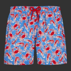Vilebrequin Boys Ultra-Light And Packable Swim Shorts Crabs & Shrimps*Boys The Light Fabric