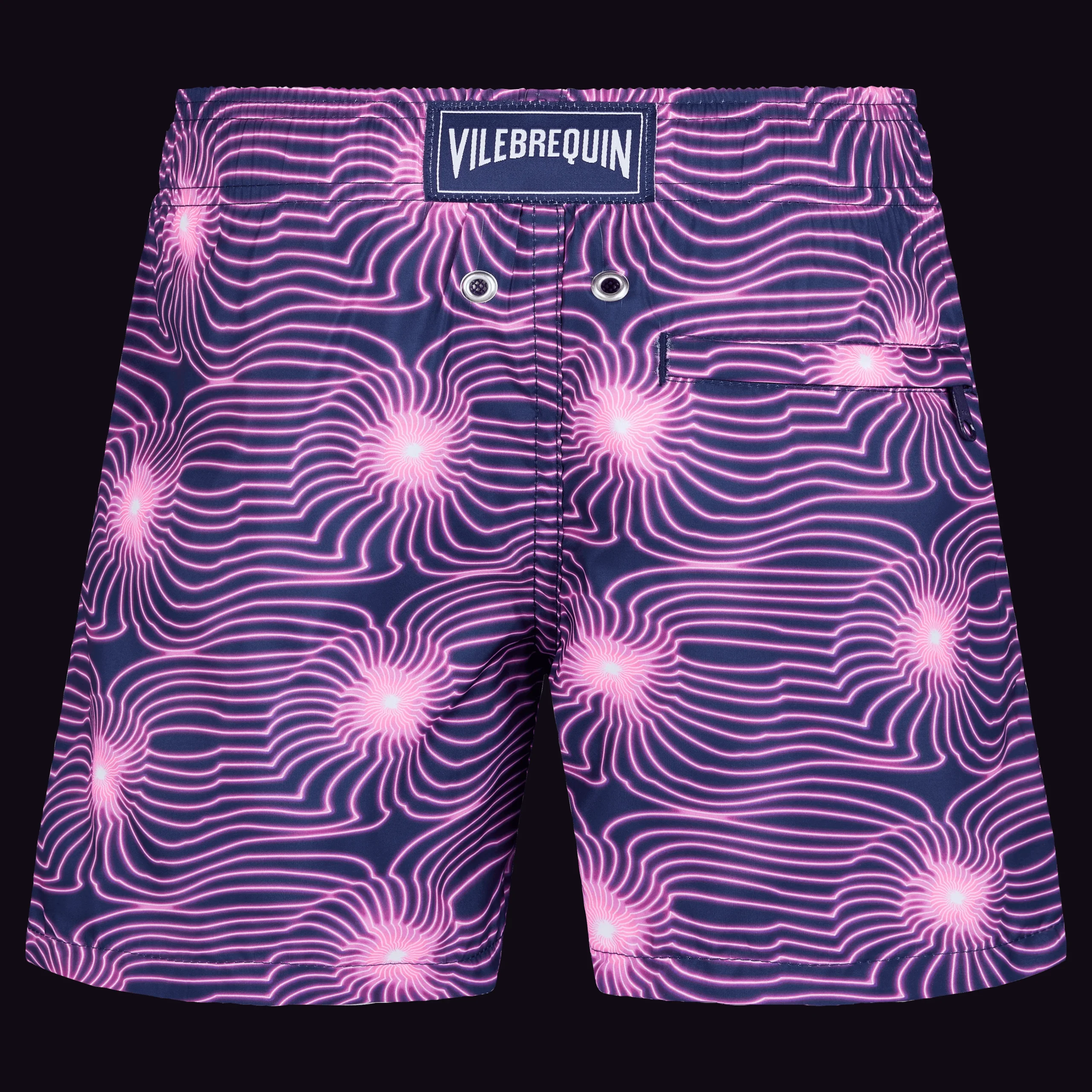 Vilebrequin Boys Ultra-Light And Packable Swim Trunks Hypno Shell*Boys The Light Fabric