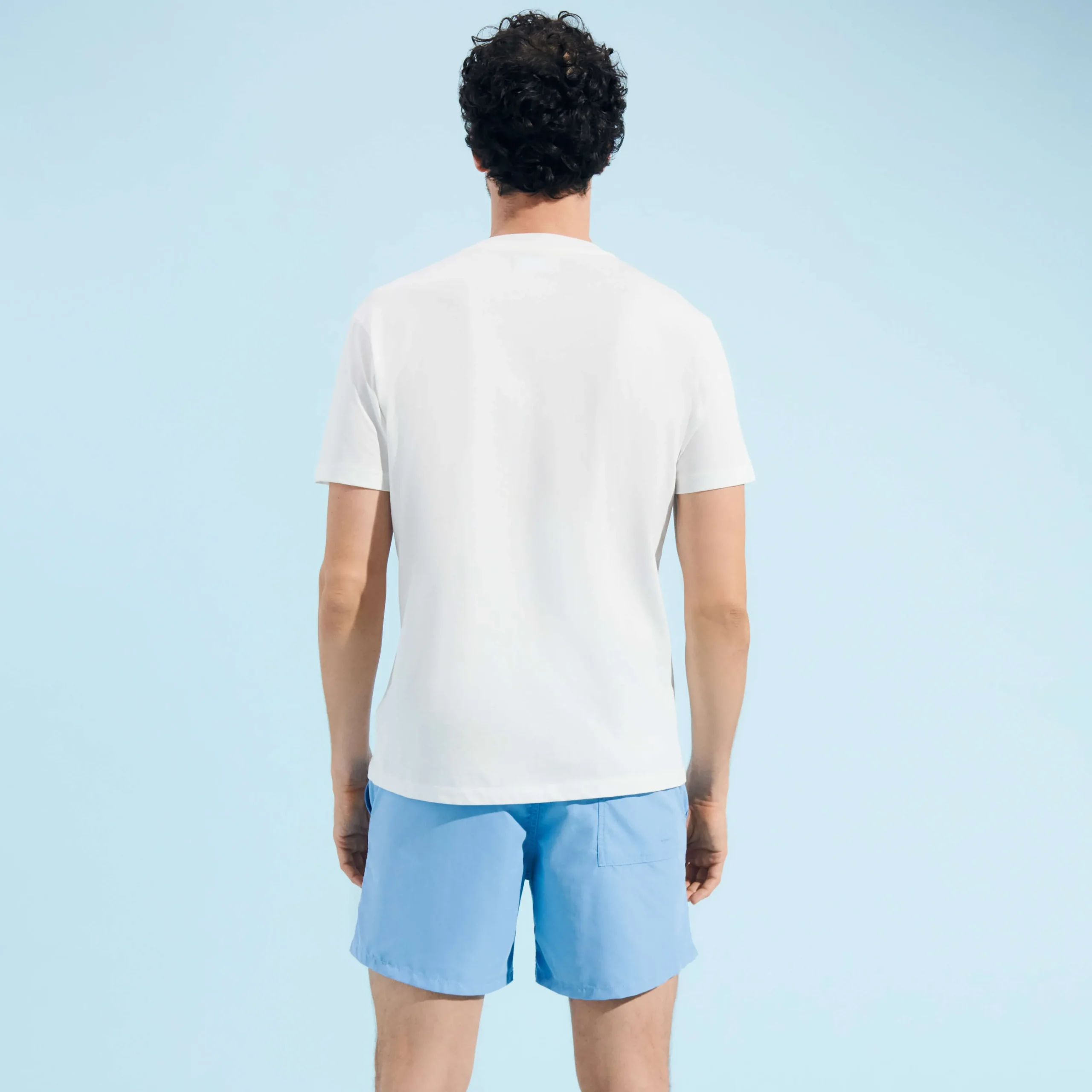 Vilebrequin Cotton Men T-Shirt Malibu Lifeguard*Men T-Shirts