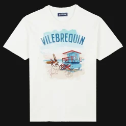 Vilebrequin Cotton Men T-Shirt Malibu Lifeguard*Men T-Shirts