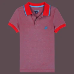 Vilebrequin Cotton Pique Boys Polo Shirt Solid*Boys Polos