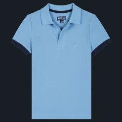 Vilebrequin Cotton Pique Boys Polo Shirt Solid*Boys Polos