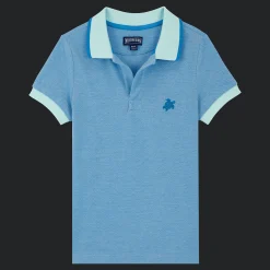 Vilebrequin Cotton Pique Boys Polo Shirt Solid*Boys Polos