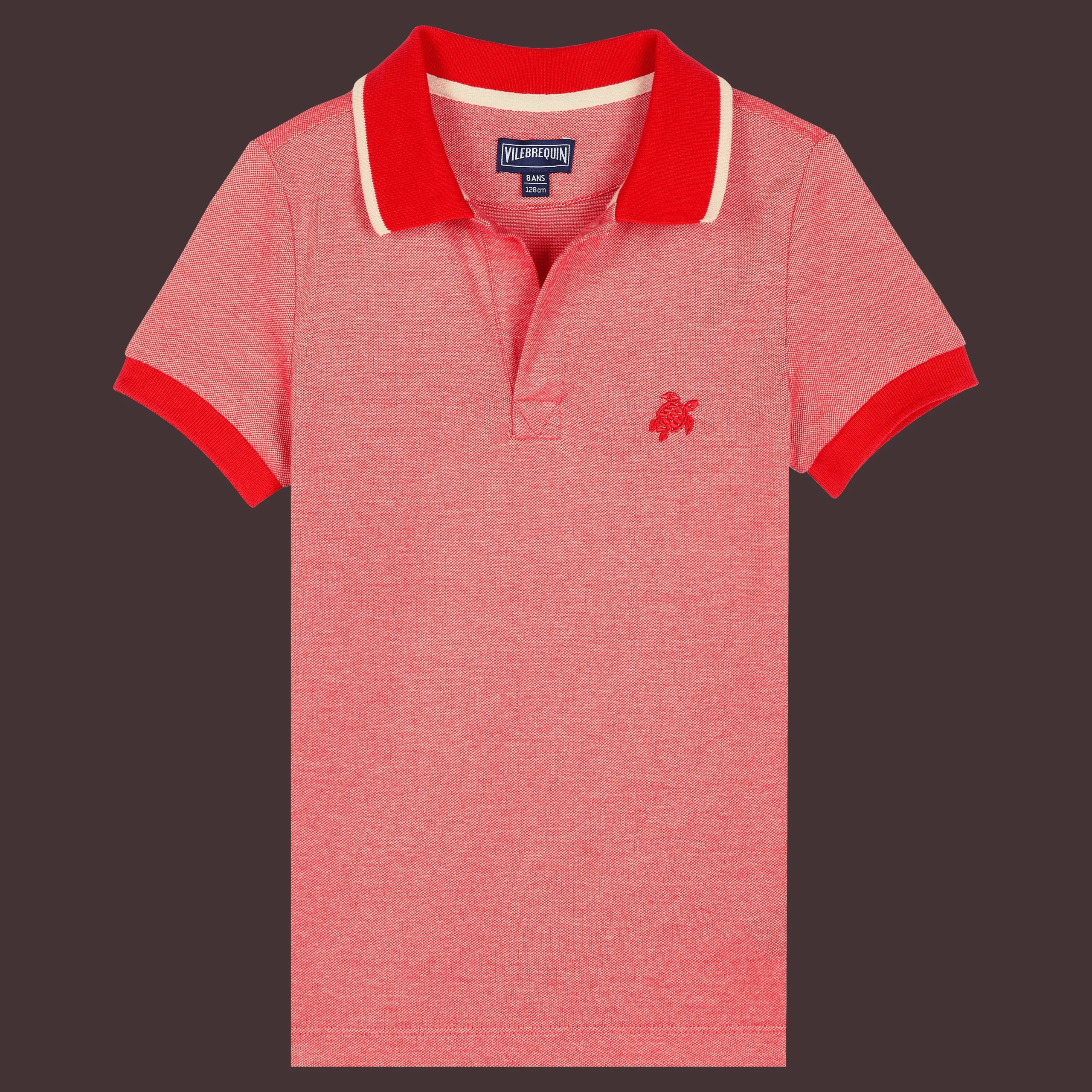 Vilebrequin Cotton Pique Boys Polo Shirt Solid*Boys Polos
