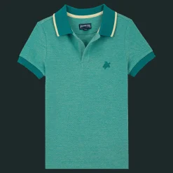 Vilebrequin Cotton Pique Boys Polo Shirt Solid*Boys Polos