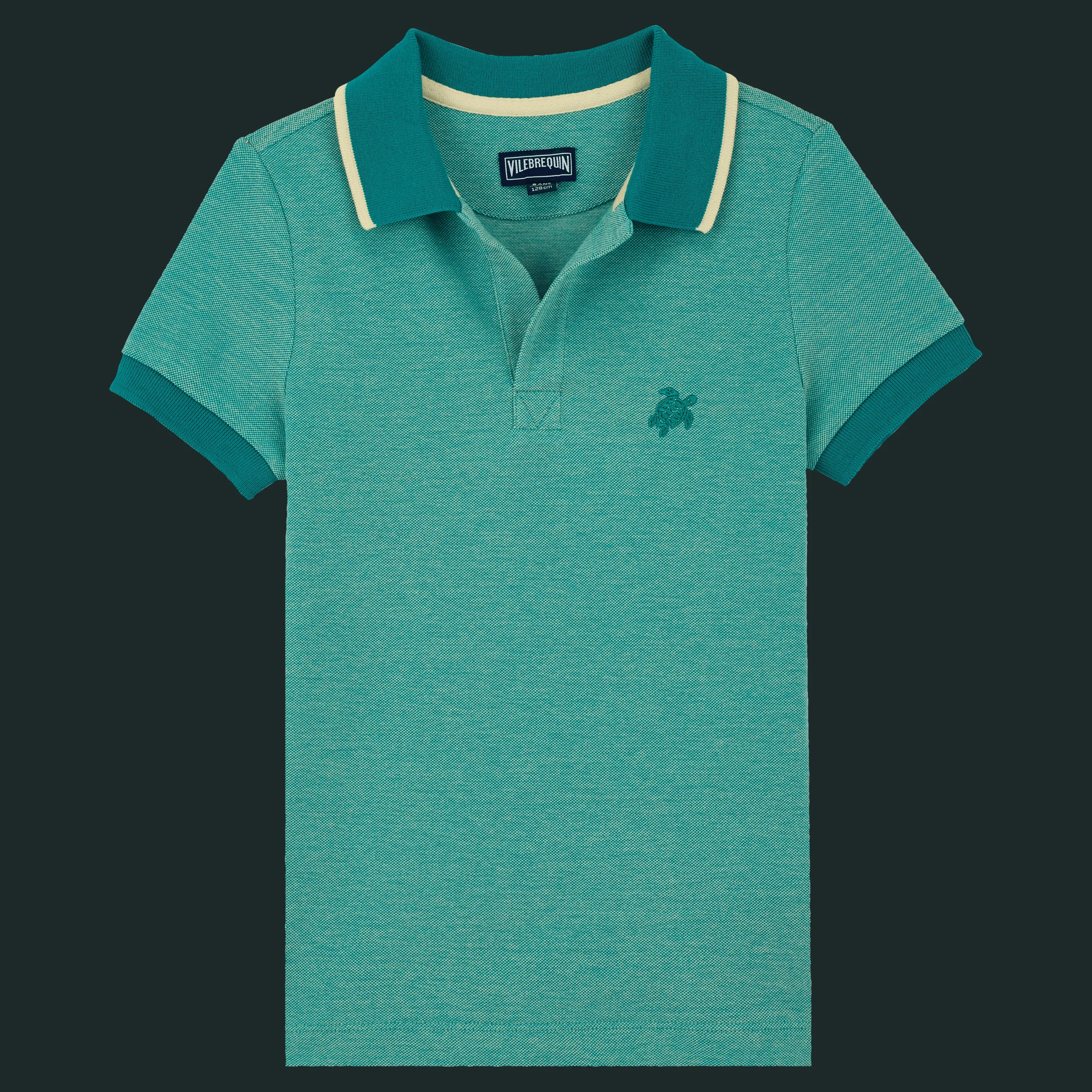 Vilebrequin Cotton Pique Boys Polo Shirt Solid*Boys Polos