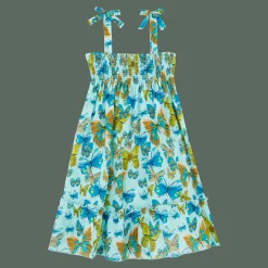 Vilebrequin Girls Cotton Dress Butterflies*Girls Dresses