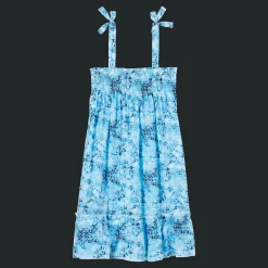 Vilebrequin Girls Cotton Dress Flowers Tie & Dye*Girls Dresses