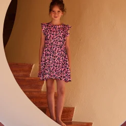 Vilebrequin Girls Dress Turtles Leopard*Girls Dresses