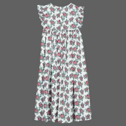 Vilebrequin Girls Long Dress Provencal Turtle*Girls Dresses