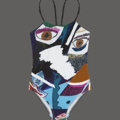 Vilebrequin Girls One-Piece Swimsuit Envoutement - X Deux Femmes Noires*Girls One-Piece