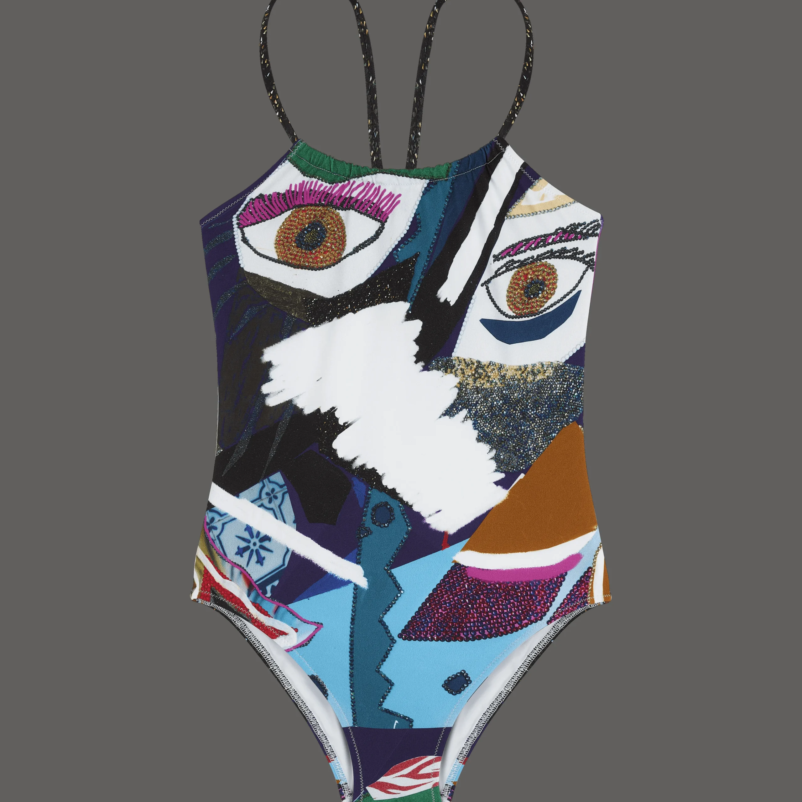 Vilebrequin Girls One-Piece Swimsuit Envoutement - X Deux Femmes Noires*Girls One-Piece