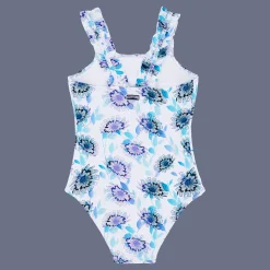 Vilebrequin Girls One-Piece Swimsuit Flash Flowers*Girls One-Piece