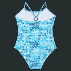 Vilebrequin Girls One-Piece Swimsuit Flowers Tie & Dye*Girls One-Piece