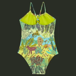 Vilebrequin Girls One-Piece Swimsuit Jungle Rousseau*Girls One-Piece