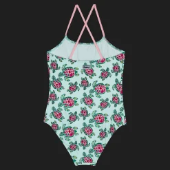 Vilebrequin Girls One-Piece Swimsuit Provencal Turtle*Girls One-Piece