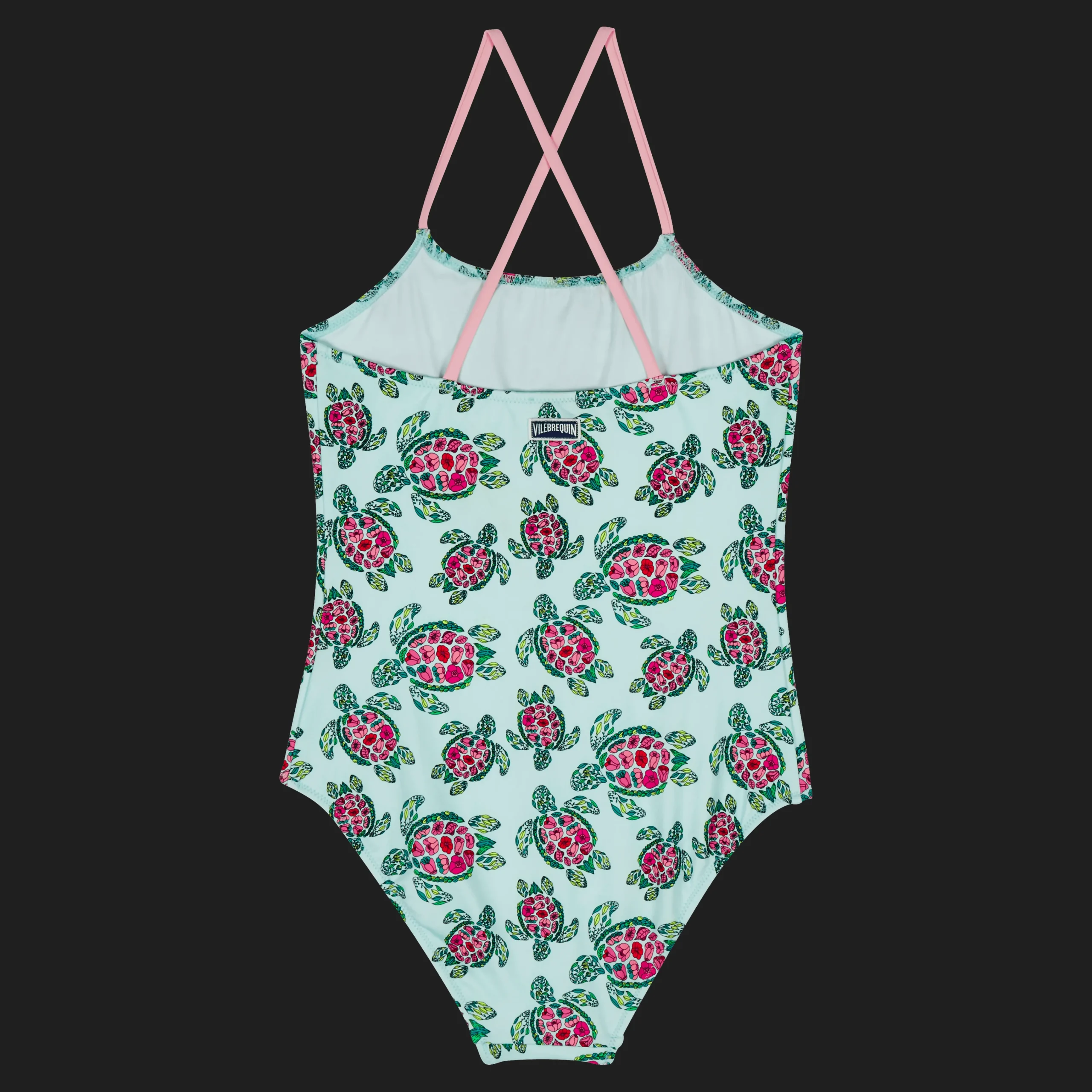 Vilebrequin Girls One-Piece Swimsuit Provencal Turtle*Girls One-Piece
