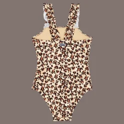 Vilebrequin Girls One-Piece Swimsuit Turtles Leopard*Girls One-Piece