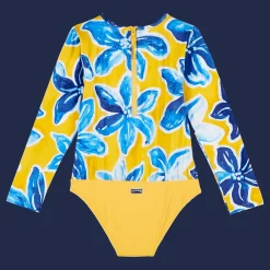 Vilebrequin Girls One-Piece Zipped Rashguard Raiatea*Girls One-Piece