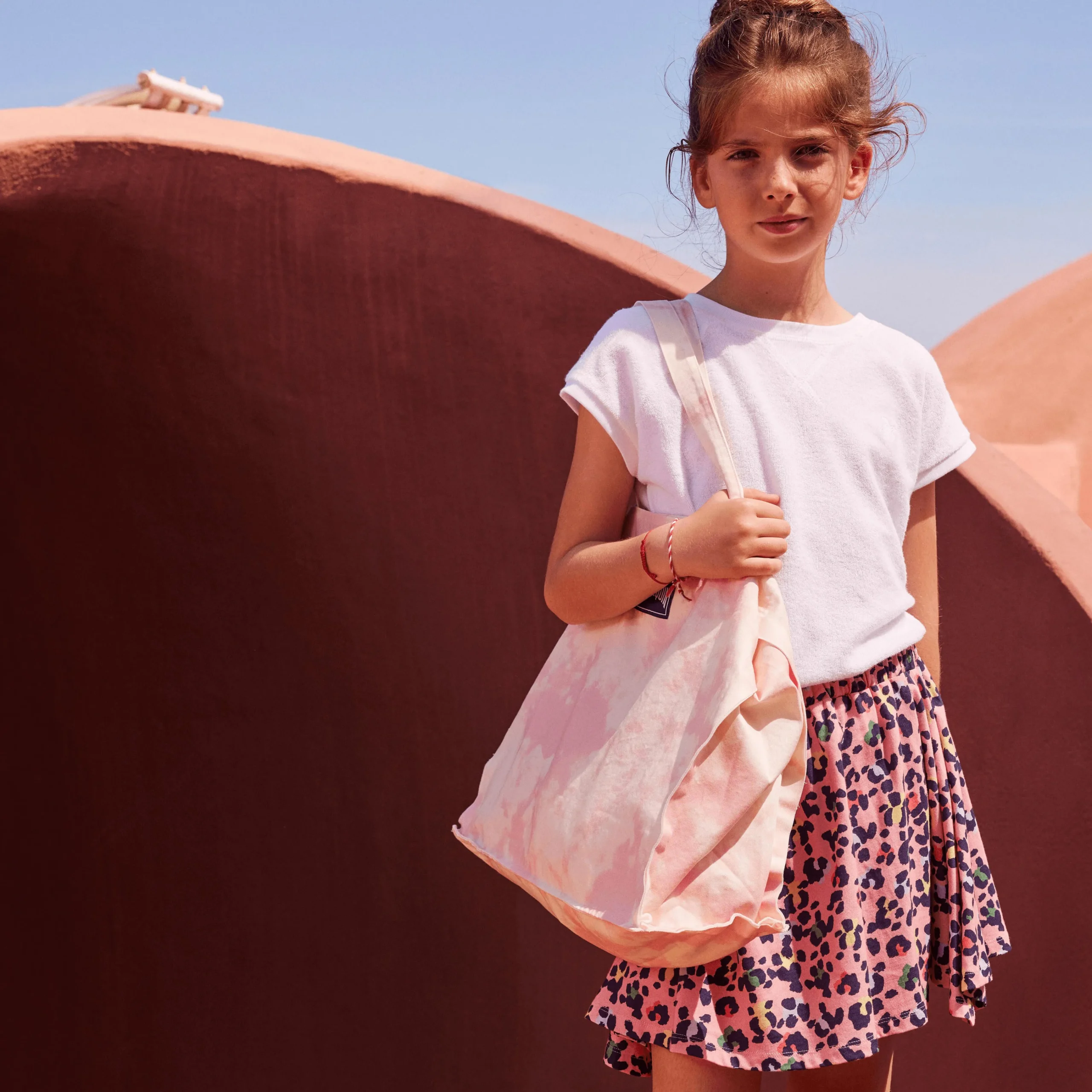 Vilebrequin Girls Skirt Turtles Leopard*Girls Skirts