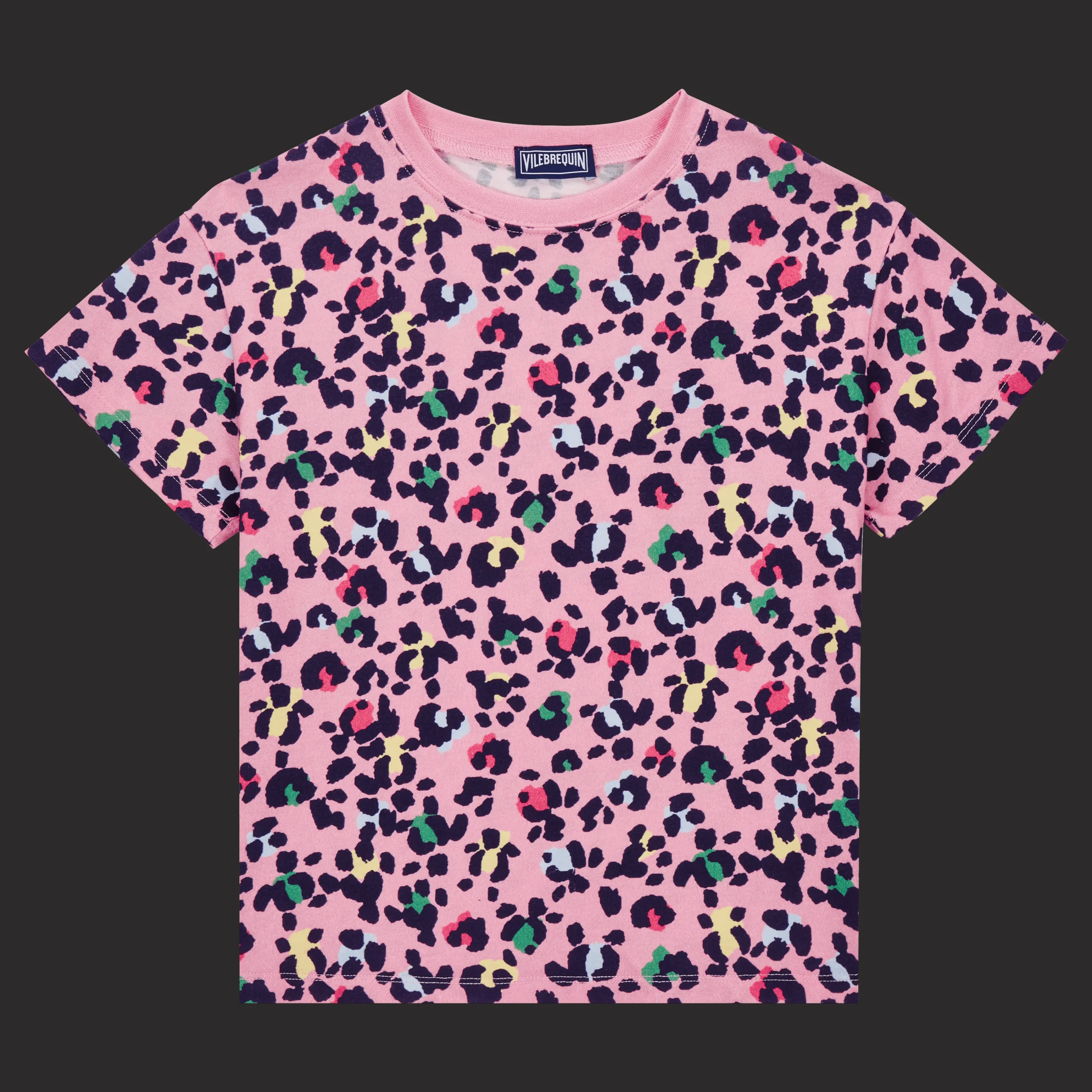 Vilebrequin Girls T-Shirt Turtles Leopard*Girls T-Shirts