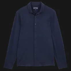 Vilebrequin Jersey Tencel Men Shirt*Men Shirts